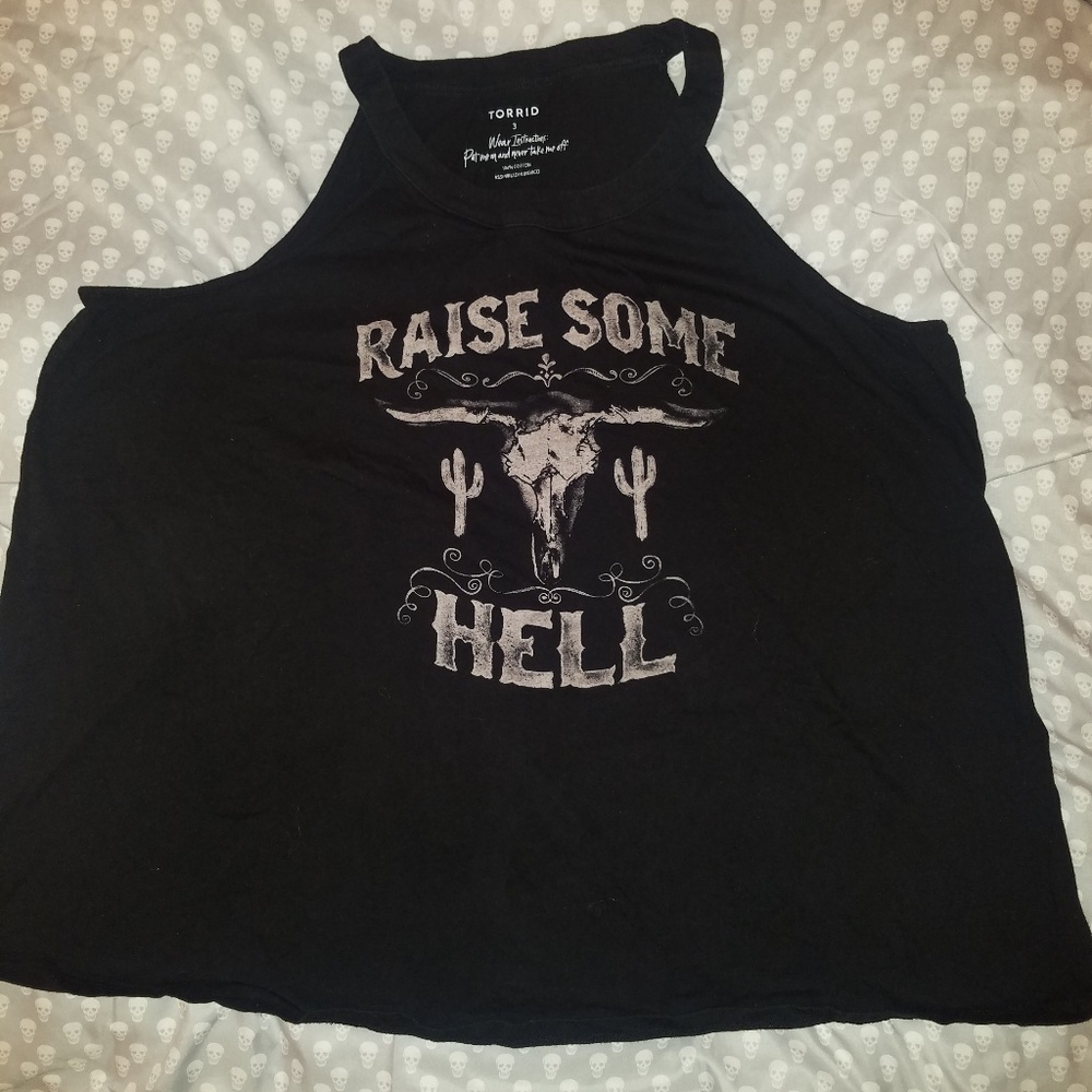 Torrid Graphic Tank Top Size 3